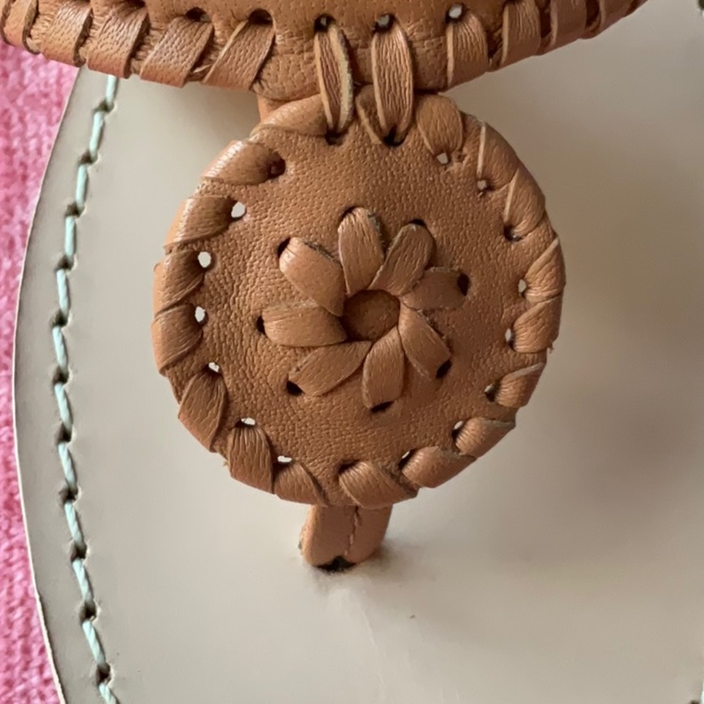 🩴JACK ROGERS FLAT FRINGE SANDAL 🩴 NWT🩴NIB🩴 - Picture 7 of 12